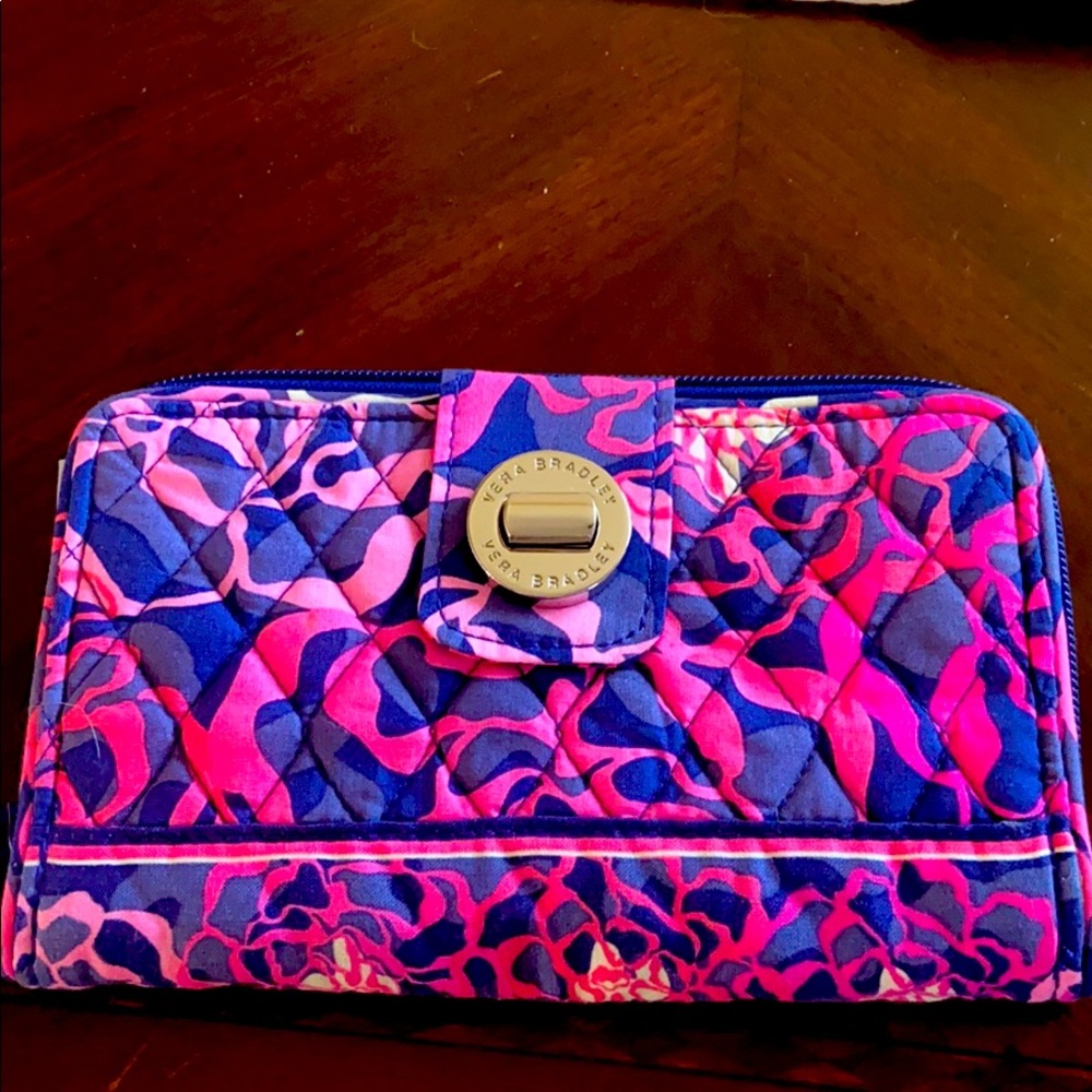 Vera Bradley Turn Lock Wallet